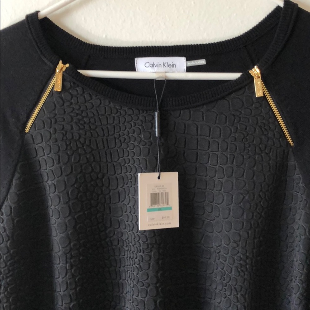 Black Calvin Klein sweater
